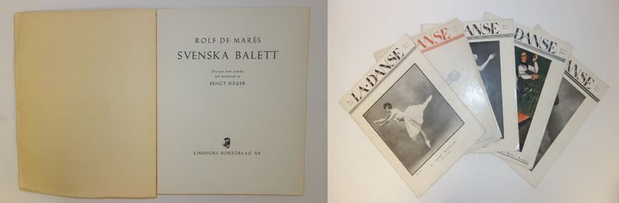 Null Rolf de MARES (1888-1964).

Svenska Balett.

Edition LINDFORS BOKFORLAG AB.&hellip;