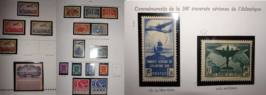 France 

POSTE, PA, CP :

Collection de timbres neufs et oblitérés, quelques bon&hellip;