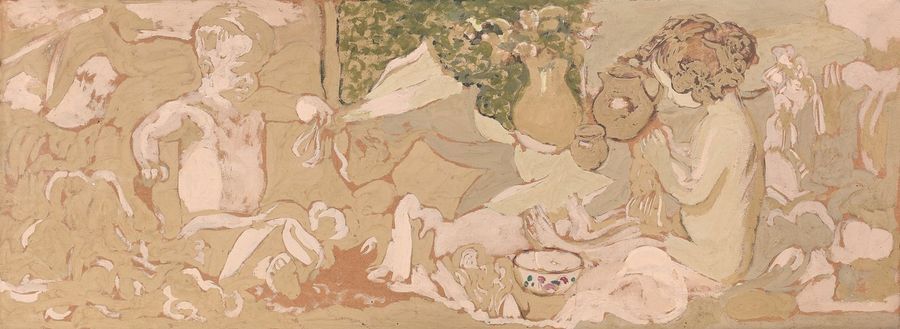 Edouard VUILLARD (1868-1940) Jeux d'enfants, 1915.
Frise pour Emile Lévy, étude &hellip;