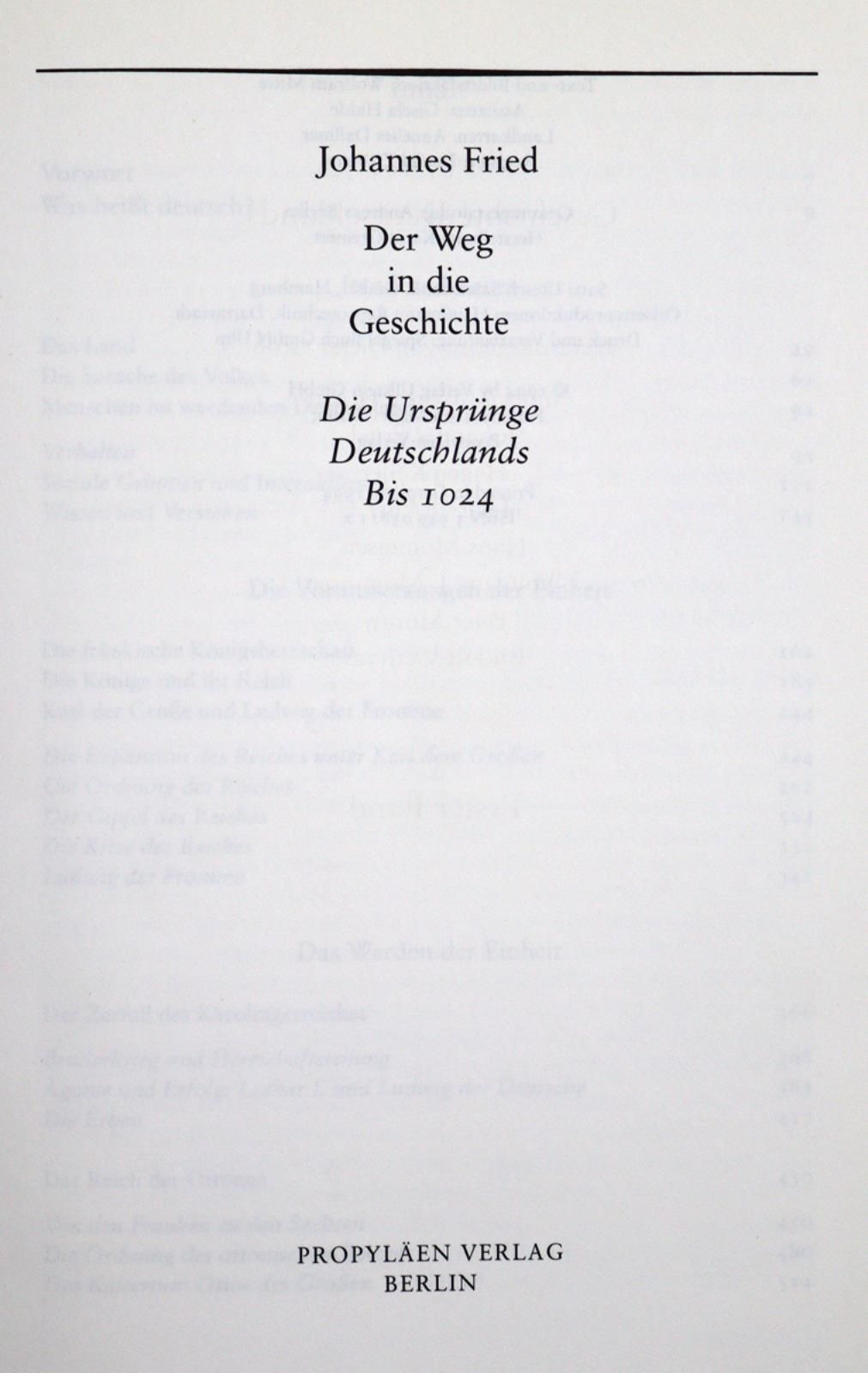 Propyläen-Geschichte Deutschlands. Ed. Di Dieter Groh. 9 in 10 voll. 1994-95. 4°&hellip;