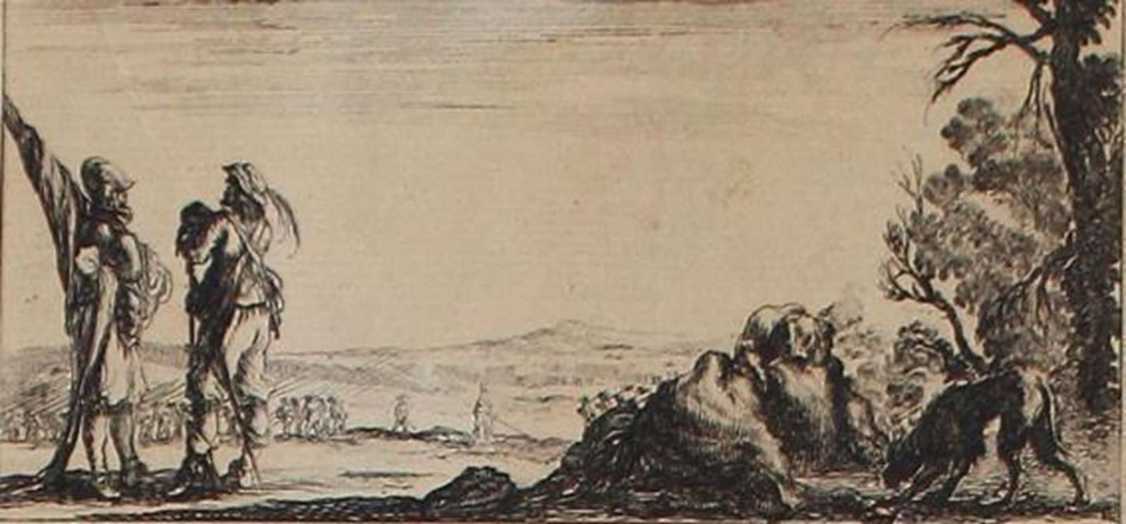 Bella, Stefano della (1610 Florence 1664). Dessins de quelques conduites de trou&hellip;