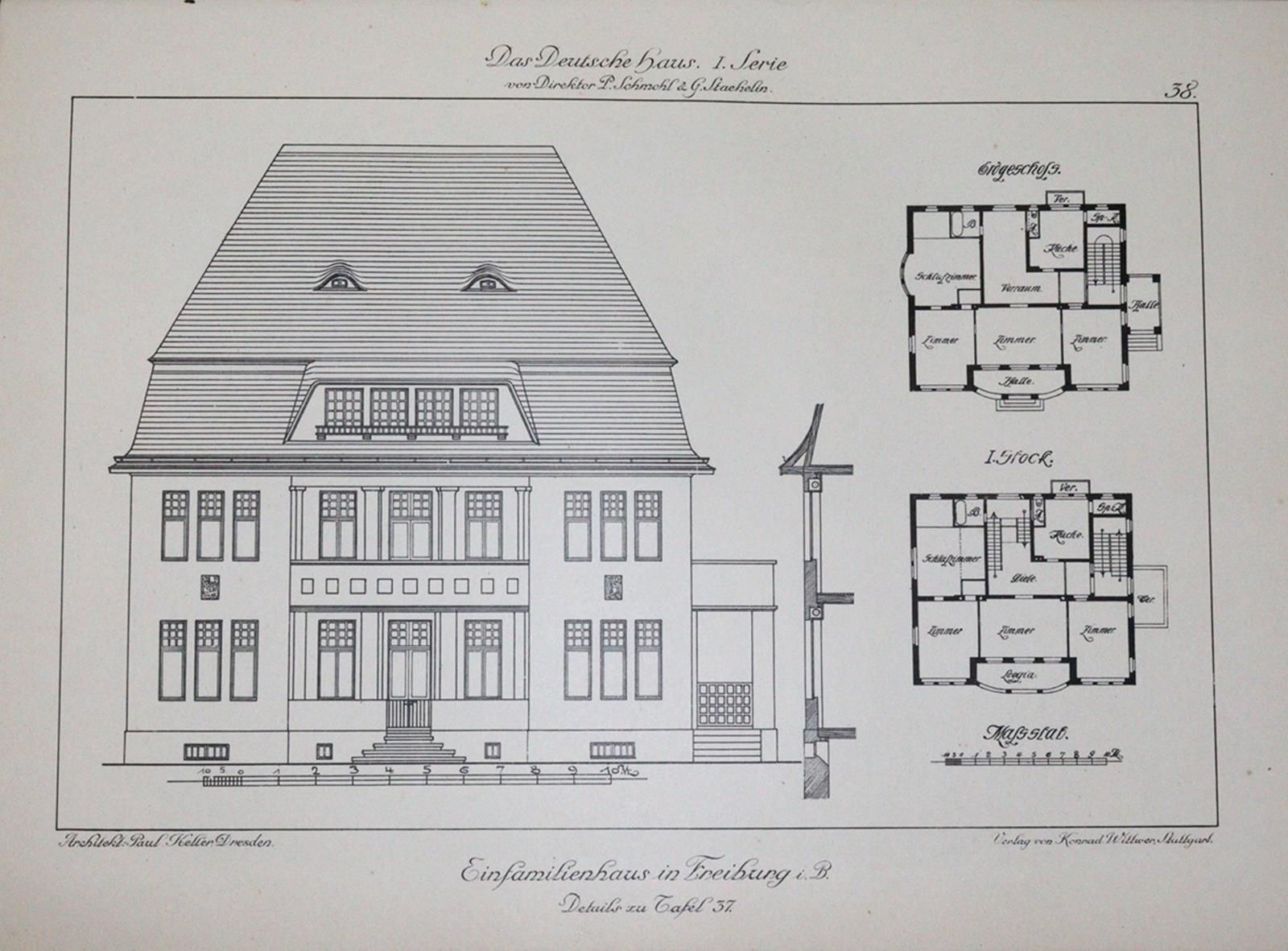 Schmohl,P. U. G.Staehelin (Hrsg.). The German House. First and second series in &hellip;