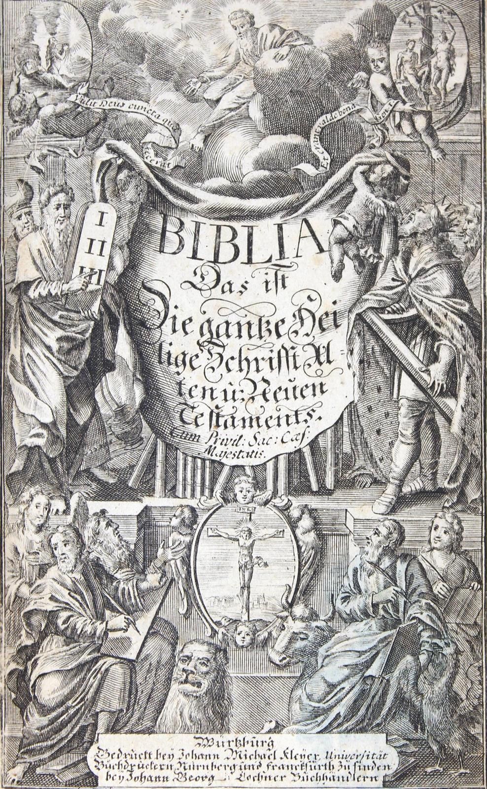 Biblia germanica. Biblia Das ist die gantze Heilige Schrift Alten u. Neuen Testa&hellip;