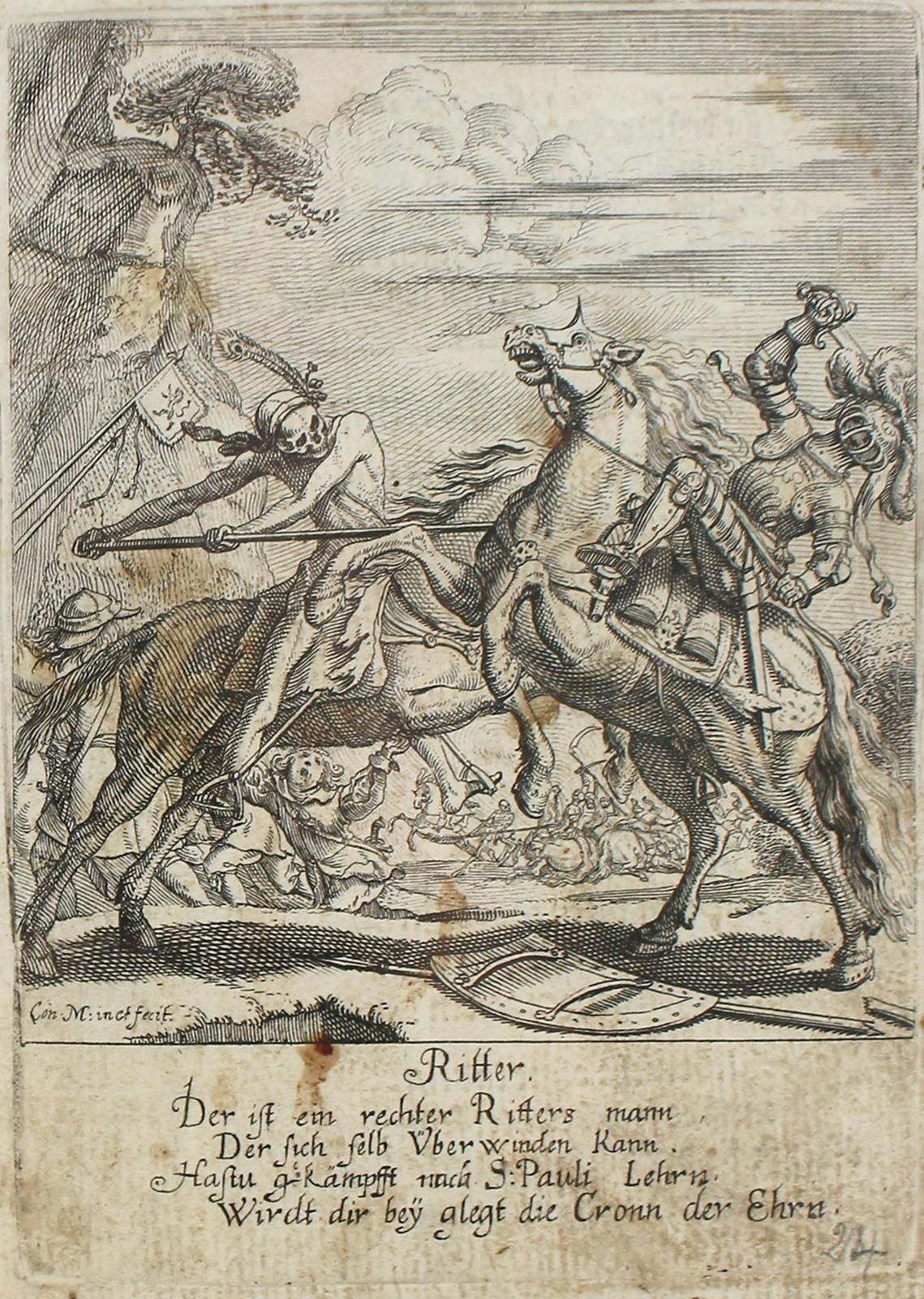 Meyer, Rudolf u. Conrad Todten-Tanz. Fragment des Zürcher Totentanzes mit Kupfer&hellip;