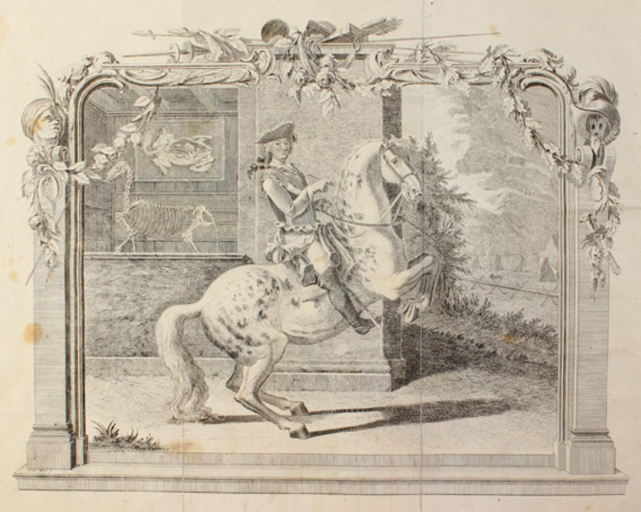 Sind,(J.B.).V. 在一个稳定的大师的科学中得到完整的指导。Göttingen & Gotha, Dieterich 1770.有大型的正面肖像画，标&hellip;