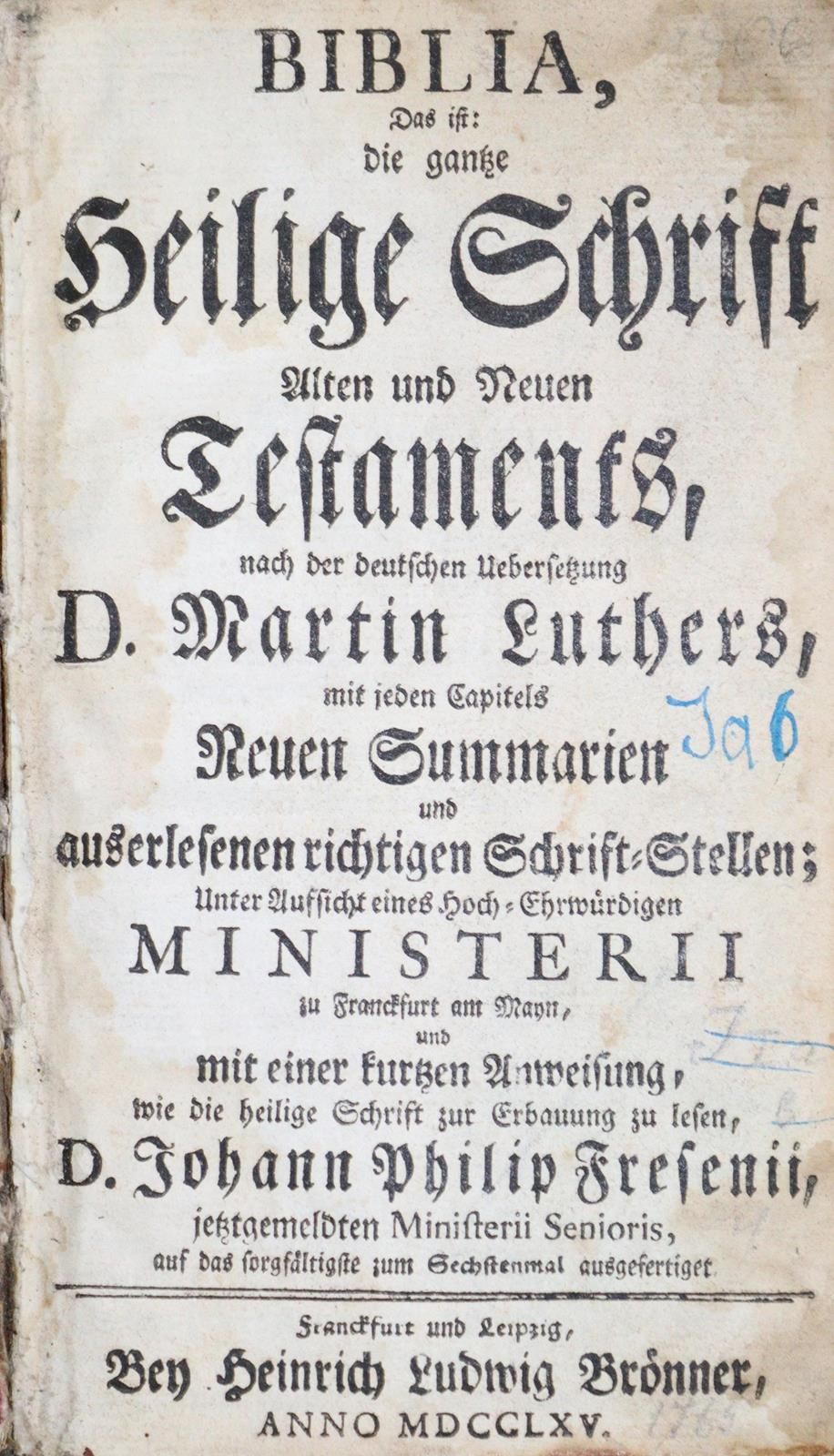 Gesangbuch per la comunità di montagna della Signoria di Itter. Giessen, Heyer 1&hellip;
