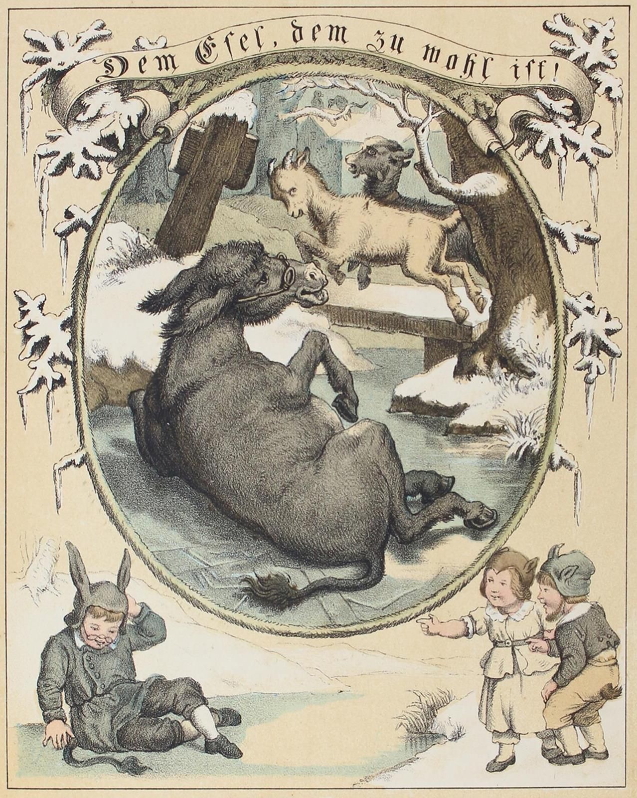 Zuccalmaglio,A.W.F.V. Teatro para niños. Ilustrado por G(ustav) Süß. Con supleme&hellip;