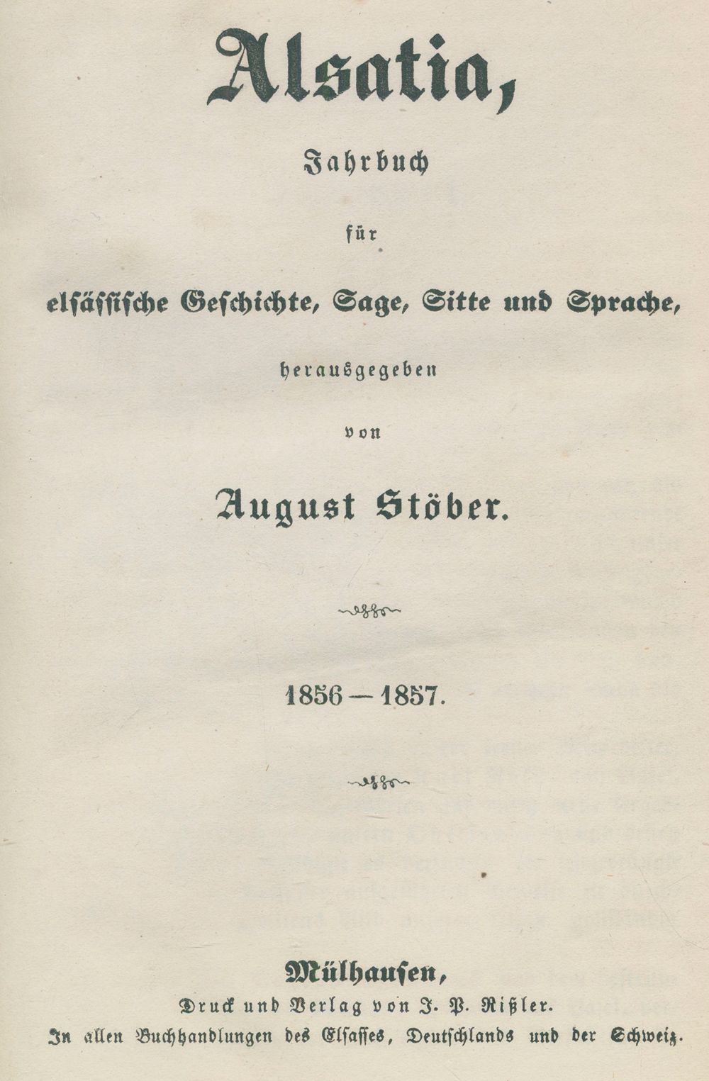 Stöber,A. Libretto popolare alsaziano. Canzoni popolari e per bambini, filastroc&hellip;