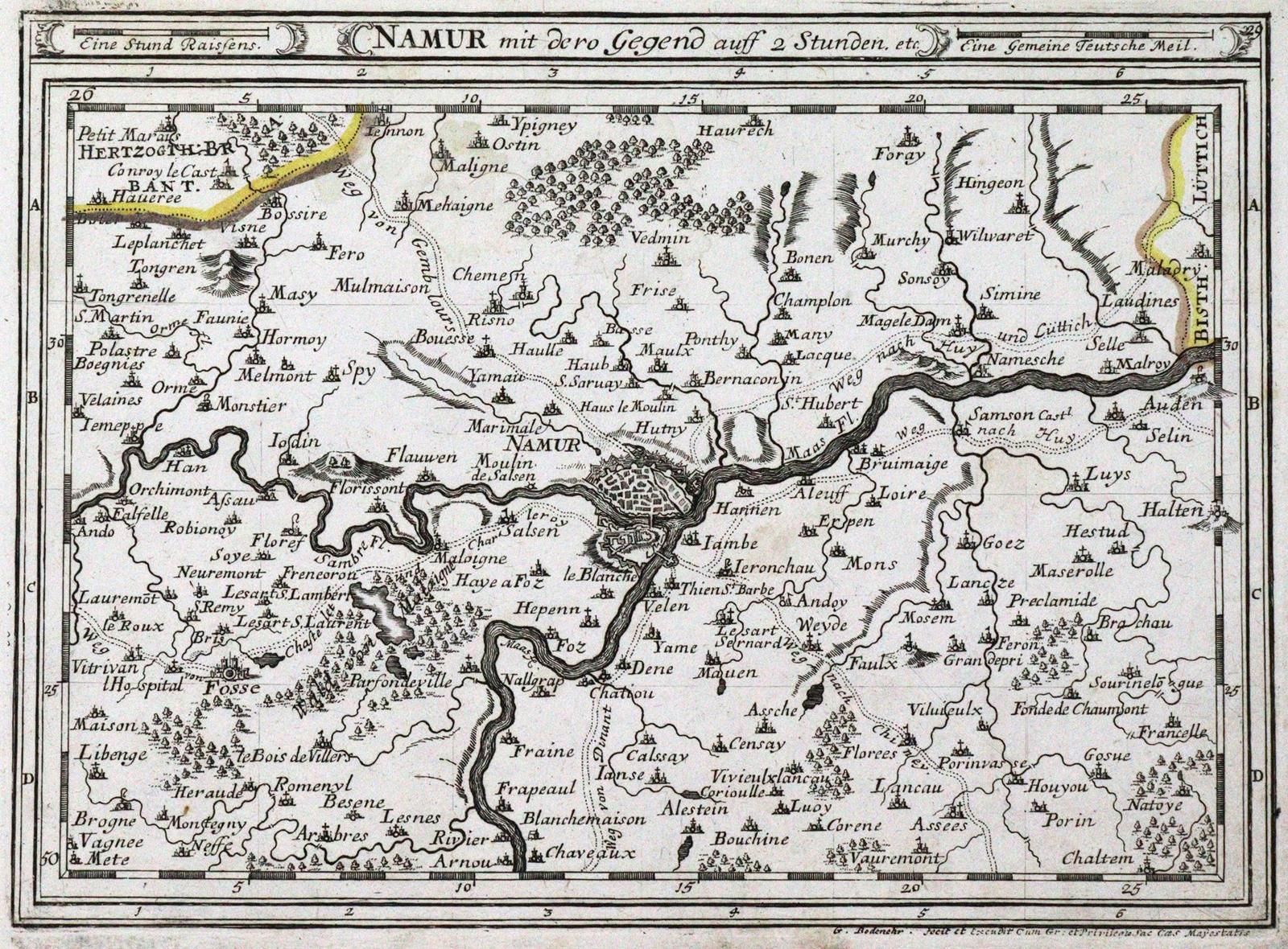 Bodenehr,G. Atlas curieux或New and compendieuser Atlas，其中...片段。奥格斯堡（约1720年）。Qu.4°&hellip;