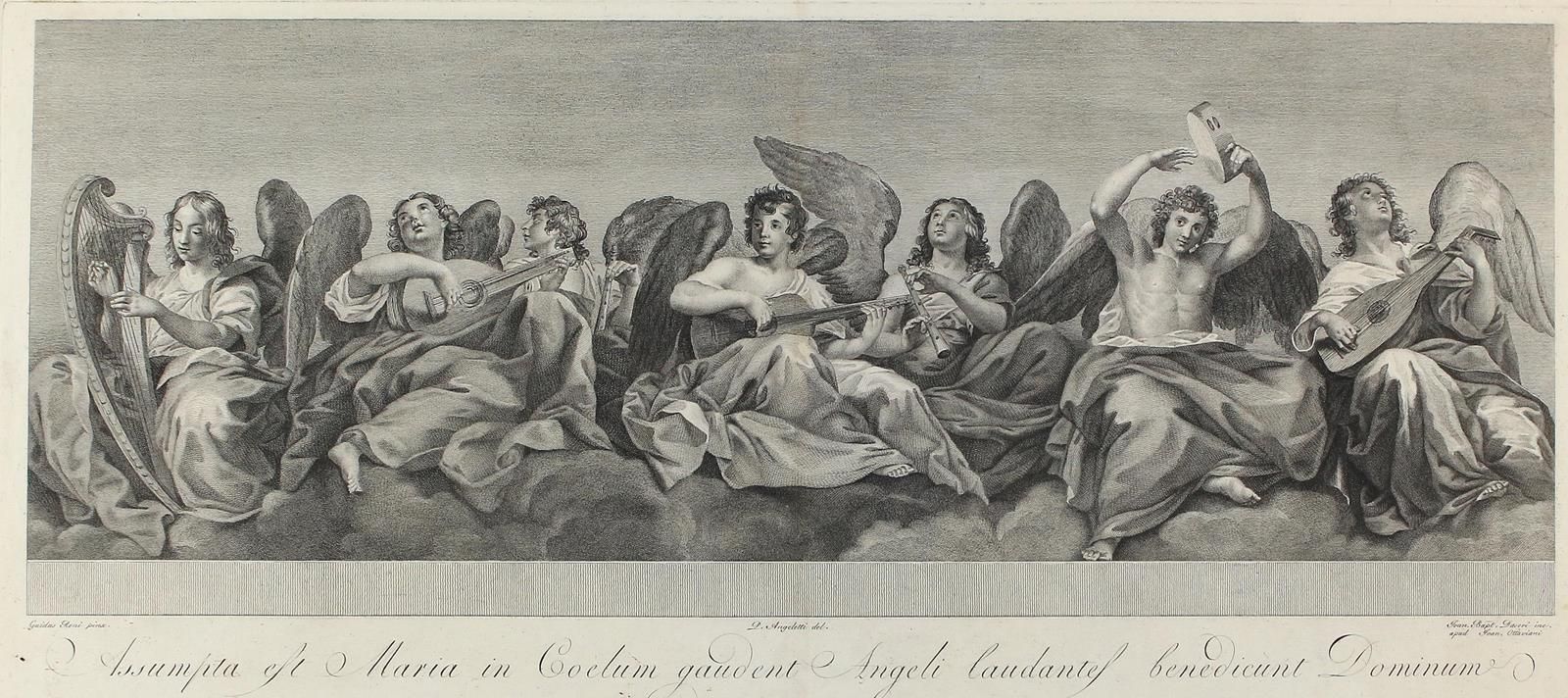 Angeletti, Pietro (1758 Roma 1786). "Assumpta est Maria in caelium, gaudent Ange&hellip;