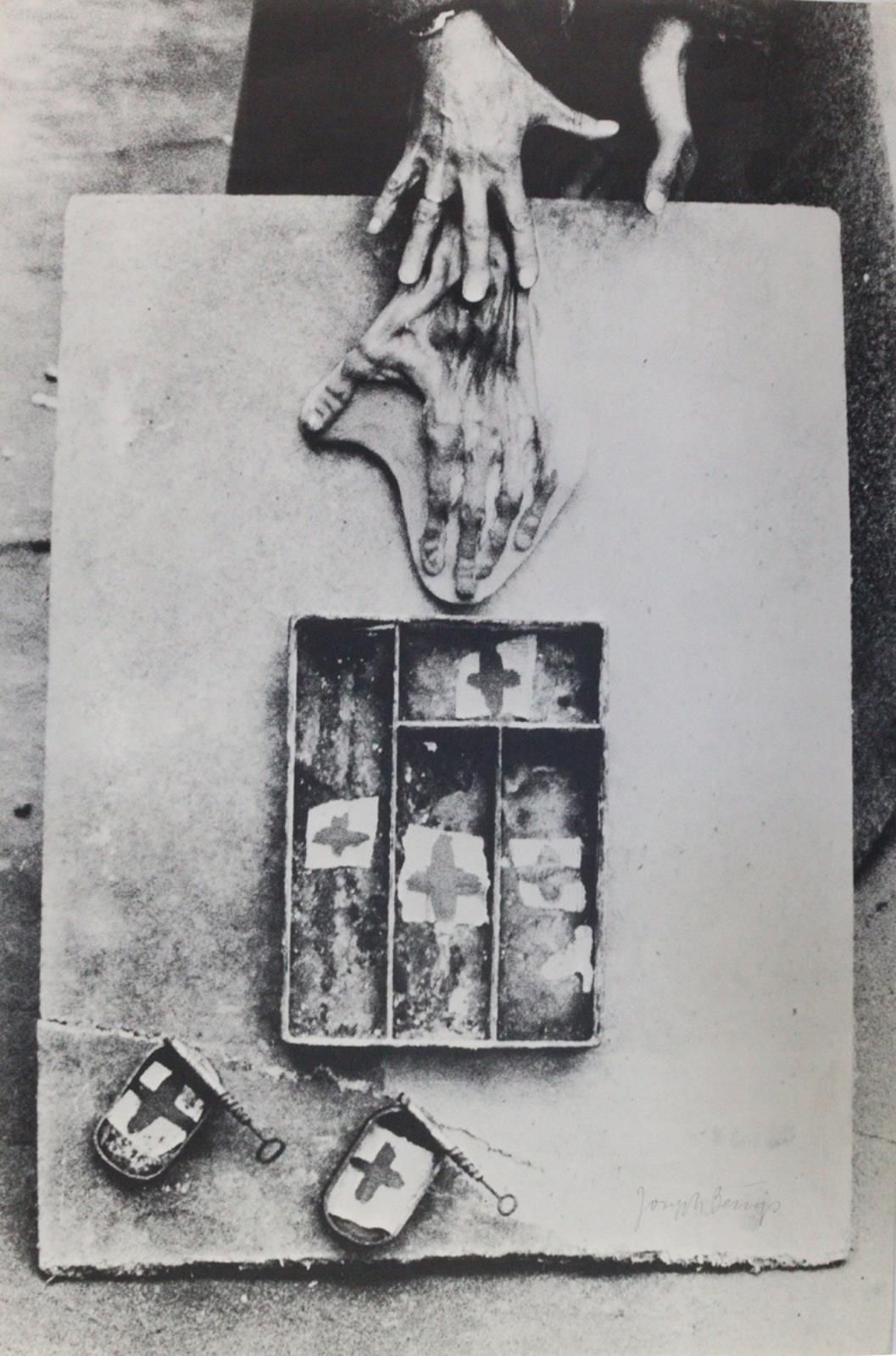 Beuys, Joseph (1921 Kleve - 1986 Dusseldorf). Poster. Ca. 82 x 54 cm. Signed low&hellip;
