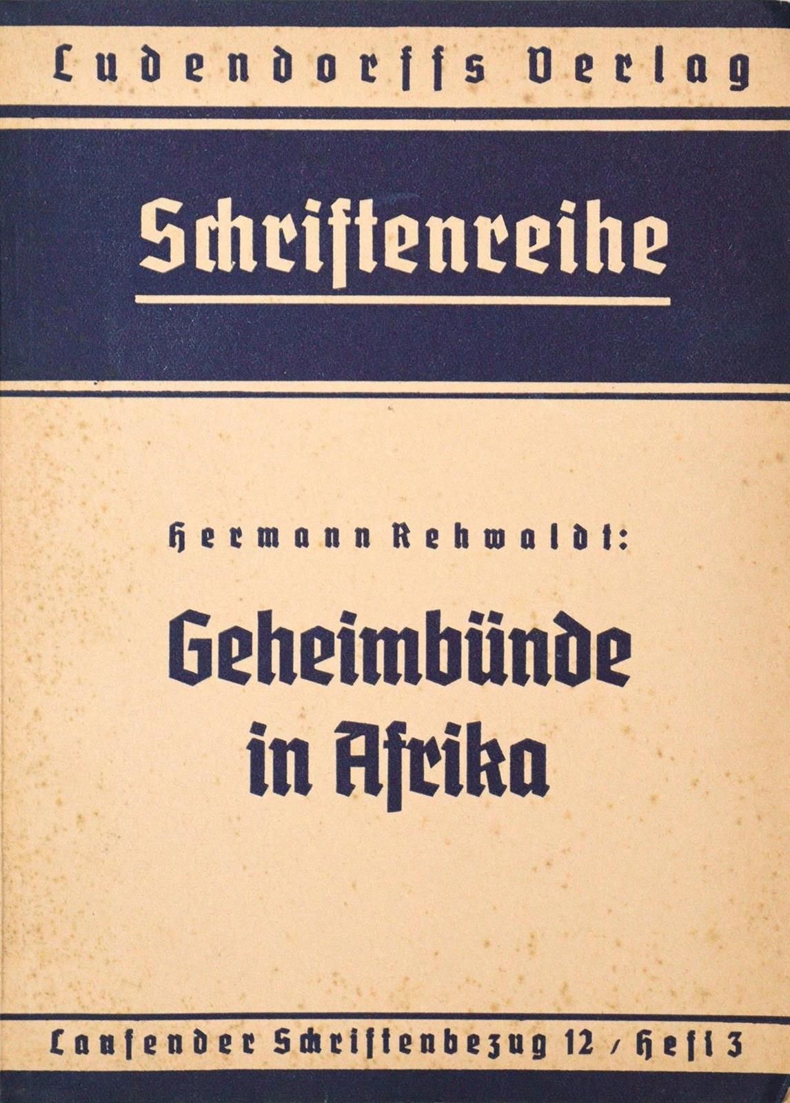 Sammlung 一战后115篇主要关于德国政治、历史和经济的著作，其中59篇来自Ludendorff-Verlag，包括Erich Ludendorff（20&hellip;