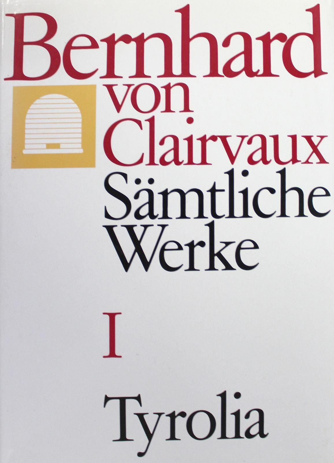 Bernhard von Clairvaux. 拉丁文/德文全集》。由G.B. Winkler编辑。10卷。Innsbruck, Tyrolia 1990-99&hellip;