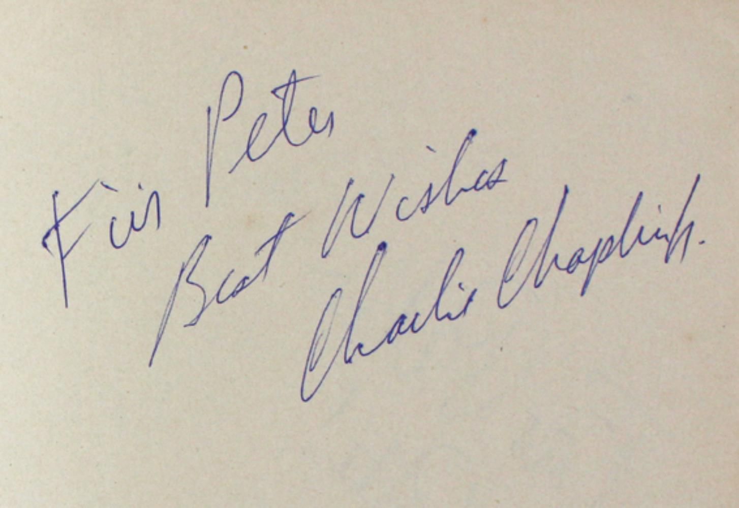Schauspieler. 
Cinq albums autographes du choriste Peter Denhardt, avec quelques&hellip;