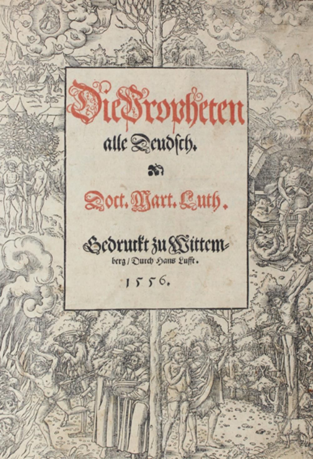Biblia germanica. (Biblia, cioè: Die gantze heilige Schrifft: Deudsch. Doct. Mar&hellip;