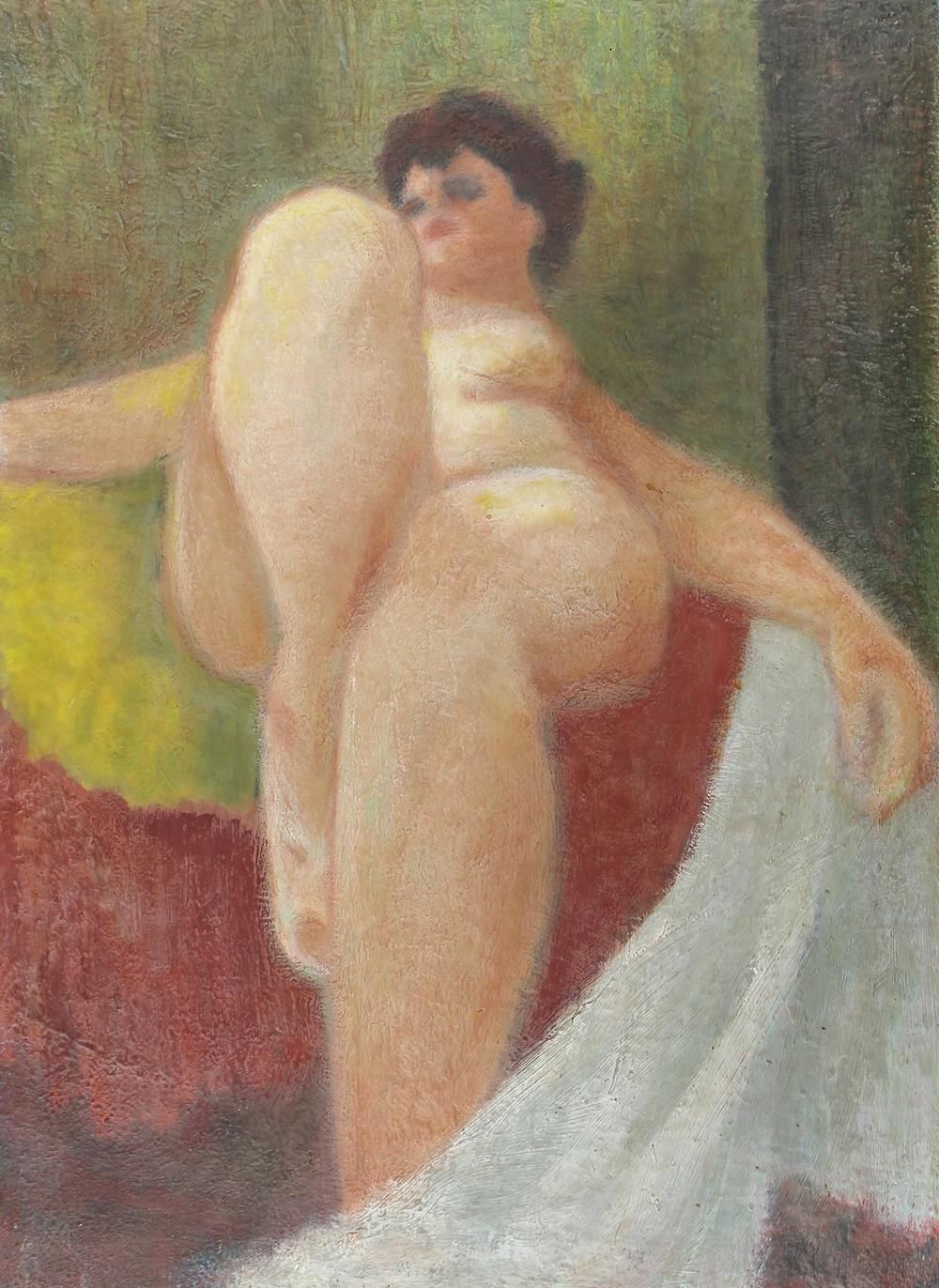 Unbekannter Künstler. 4个女性裸体。各种各样的。技术。20/21世纪，约63 x 45 cm - 49 x 99 cm。套印上有签名。- &hellip;