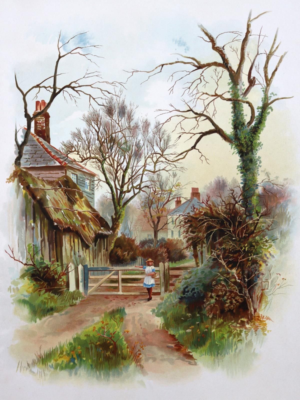 Payne,A.C. Les joyaux de la vie rurale. Une série de quatre scènes rurales en co&hellip;