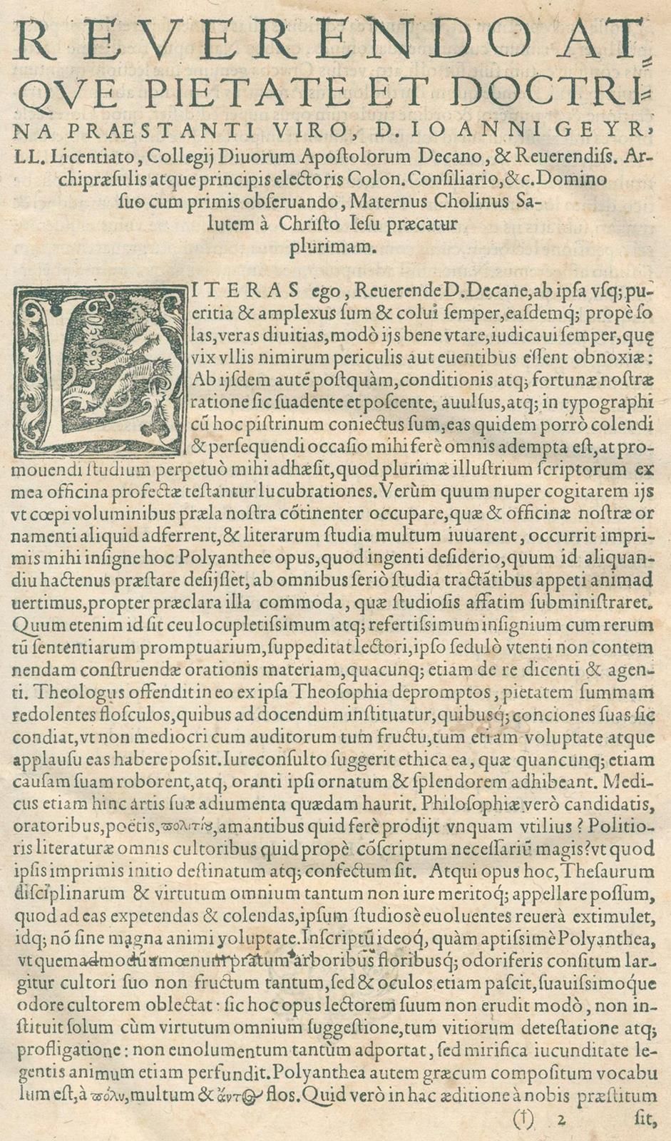 Amantius,B. U. D.N.Mirabellius. 波利安蒂亚。这就是我们的作品，即《Celebriorum Sententiarum》，无论是Gr&hellip;