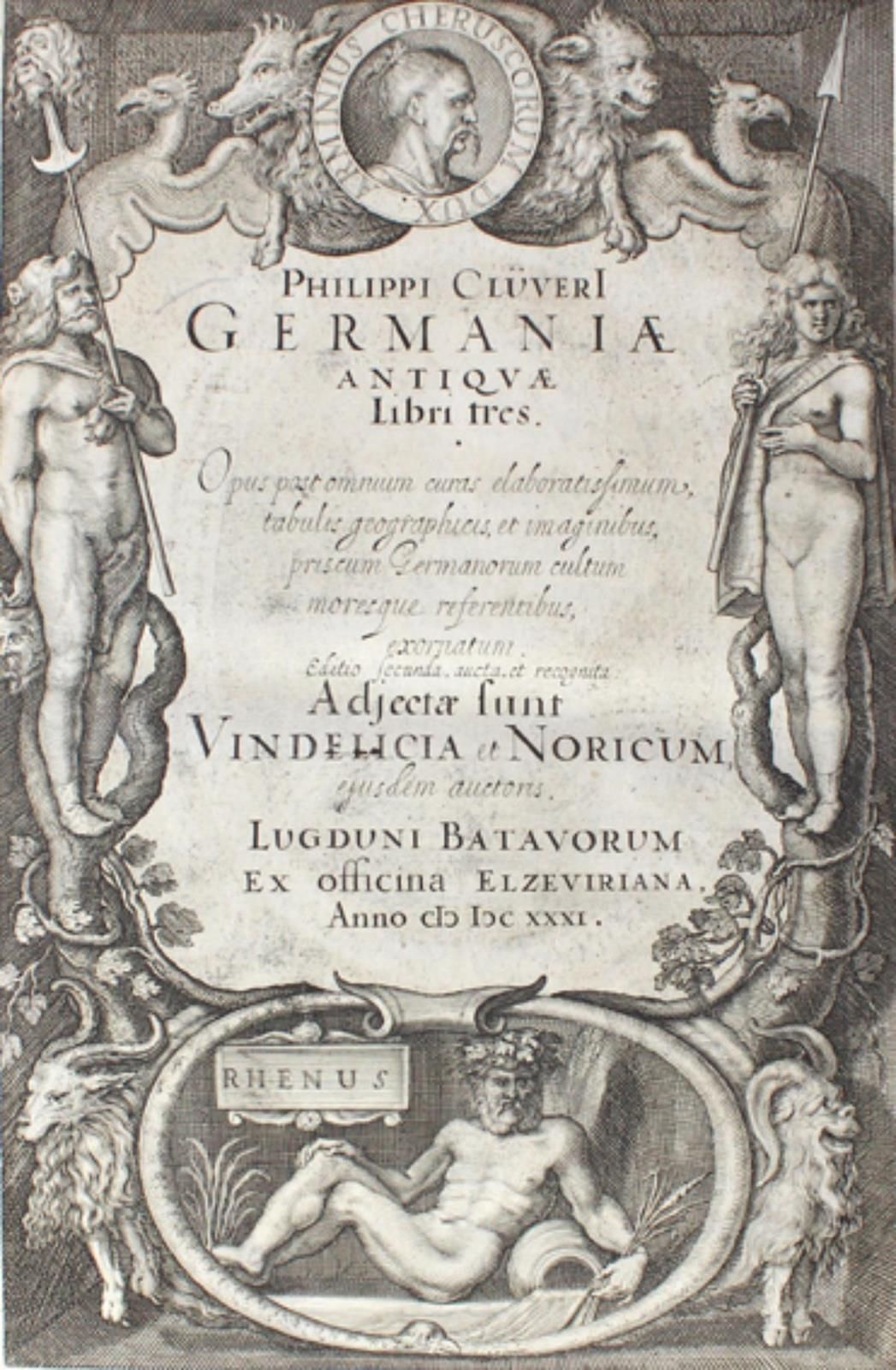 Cluver,P. Germaniæ antiqvæ libri tres. Opus post omnium curas elaboratissimum, t&hellip;