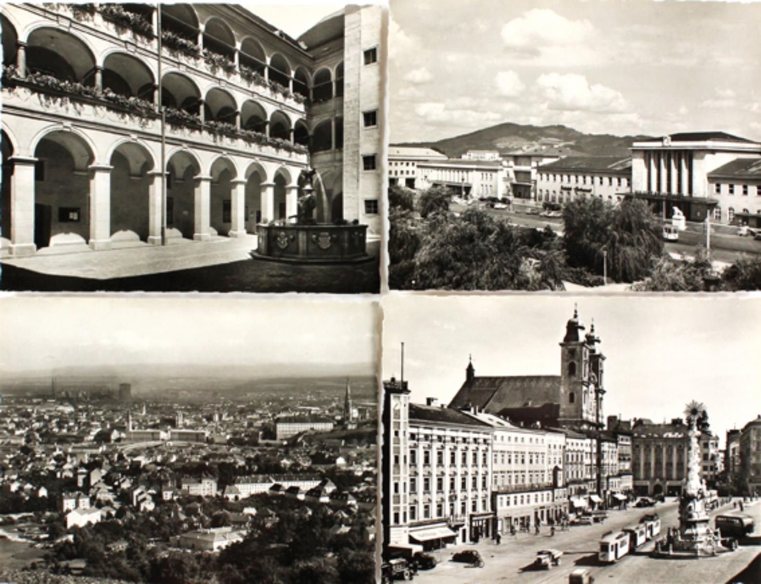 Sammlung Plus de 680 cartes postales, principalement de Linz et des vues photogr&hellip;