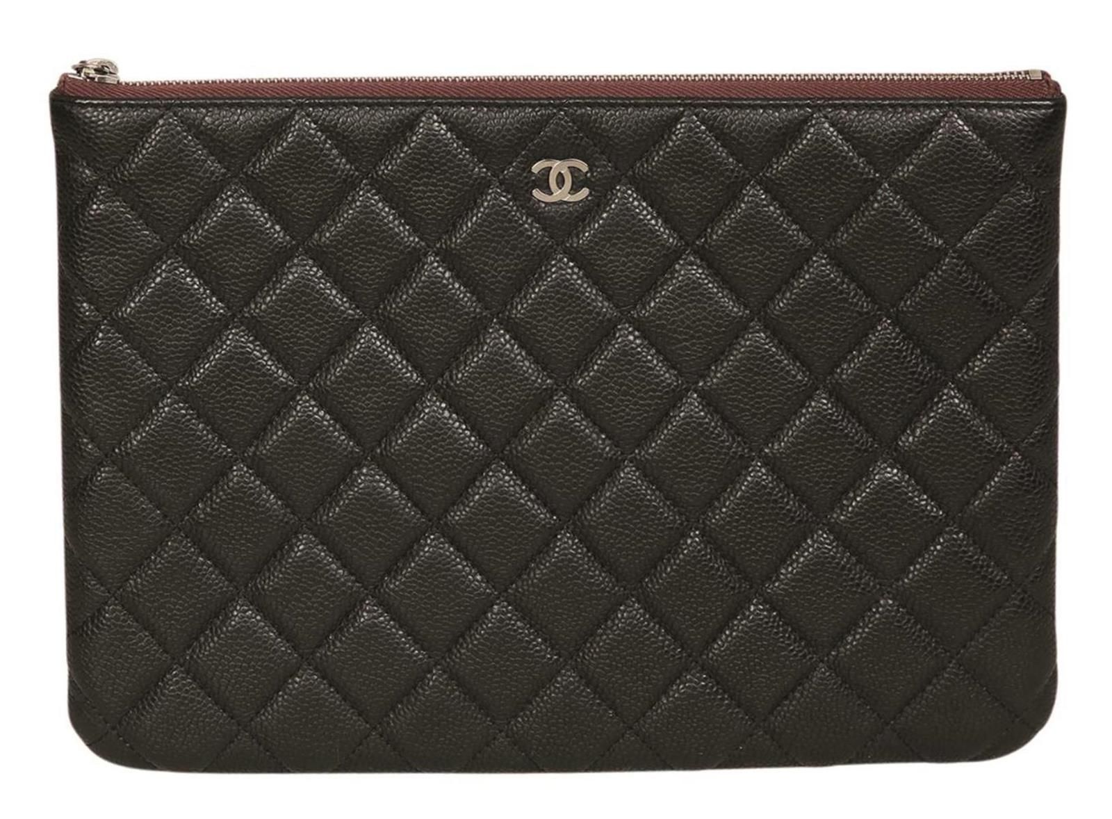 SOLD Chanel Chevron Trendy CC WOC Gold Top Plate