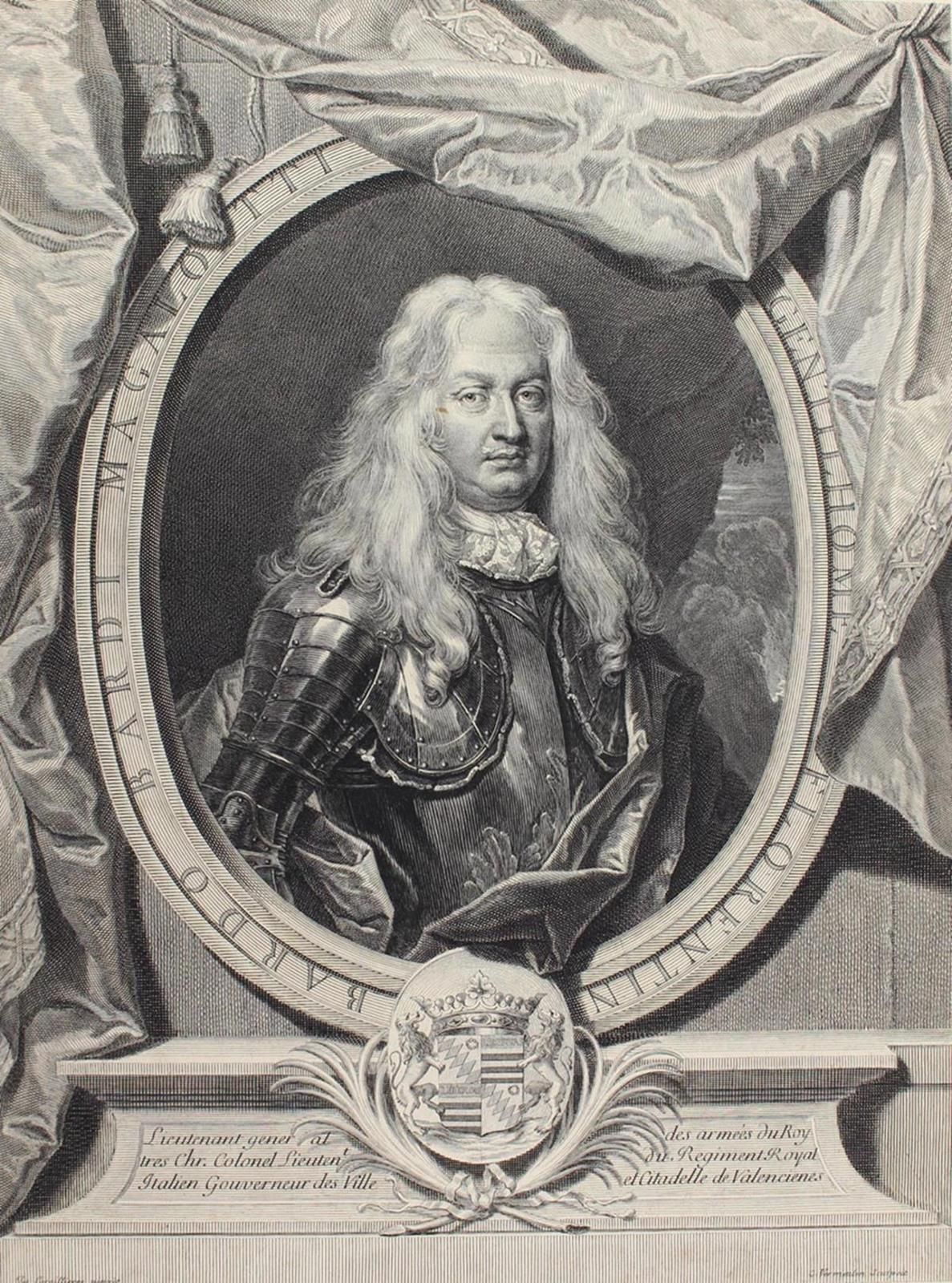 Vermeulen, Cornelis Martinus (约1644年 安特卫普约1708/09）。巴尔多-巴尔迪-马加洛蒂的画像。C.Vermeulen先生&hellip;