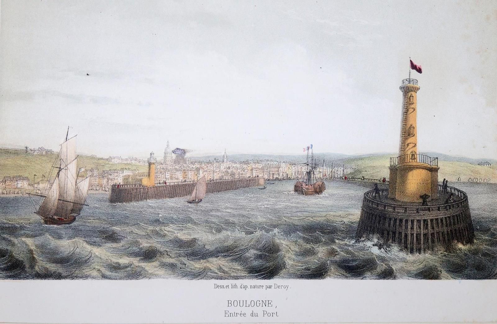 Scrap-Album. 1855-1857年夏天在欧洲大陆的两次旅行，以图画形式说明。1858年的废纸簿。附有67幅不同格式的粘贴插图和技术。格式a.技术。4&hellip;