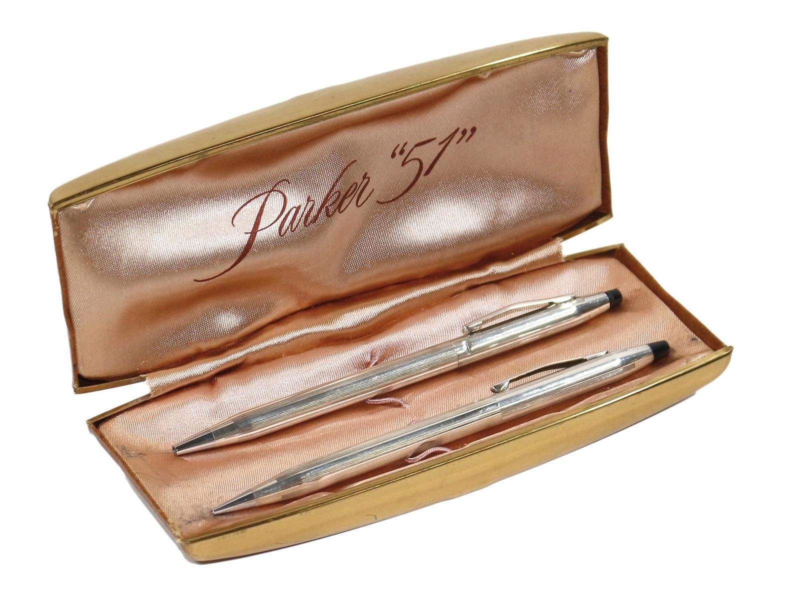 Cross, Tiffany & Co. Paar Sterling Silber Century Pen von Cross in Sterling Silb&hellip;