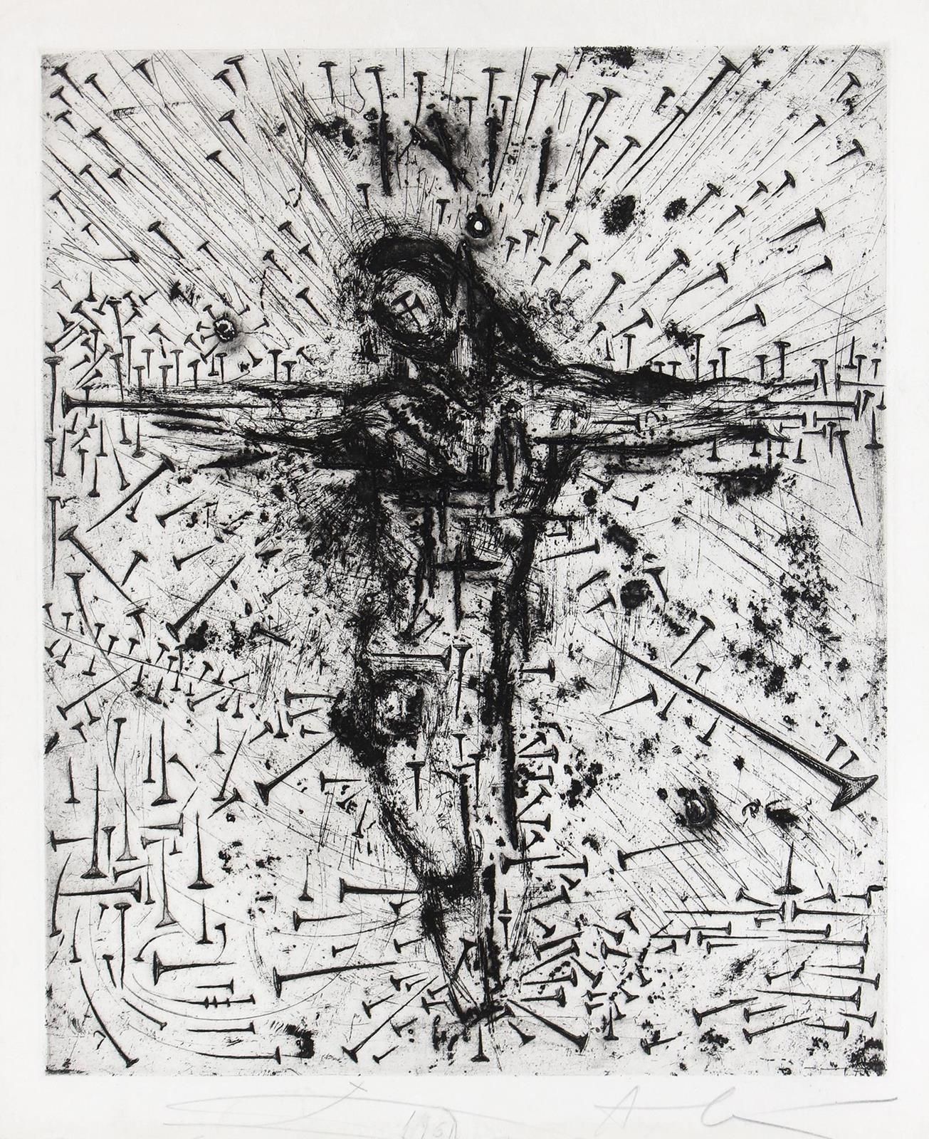 Apocalypse de Saint Jean. (Parigi, Foret 1961). 46,3 x 38,5 cm. Con 24 acquefort&hellip;