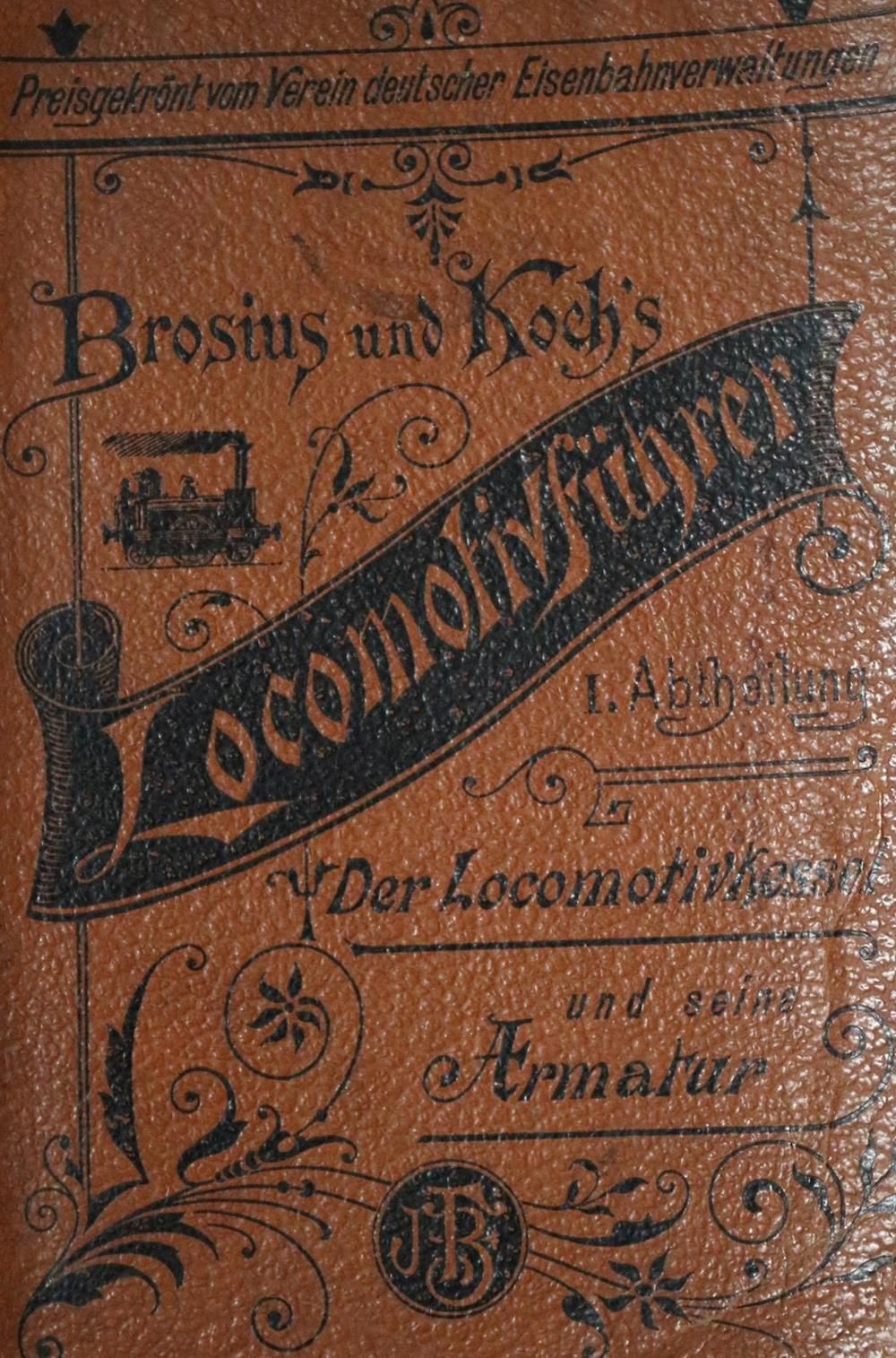 Sammlung de 16 écrits en 18 volumes sur le thème des chemins de fer, 1889-1958. &hellip;