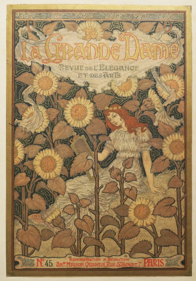 Null GRASSET Eugène (Lausanne 1845 Sceaux 1917) (D'après) - "La Grande Dame, Fro&hellip;