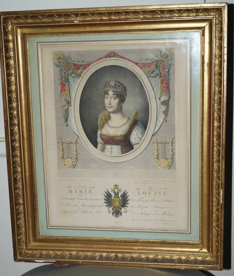 Null AUDOUIN Pierre (17681822) - "Portrait de MARIE LOUISE, Archiduchesse d'Autr&hellip;