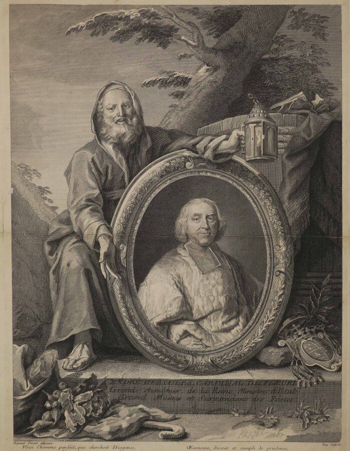 Null RIGAUD Hyacinthe (Perpignan 1659 Paris 1743) (d'après) - PORTRAIT de "André&hellip;