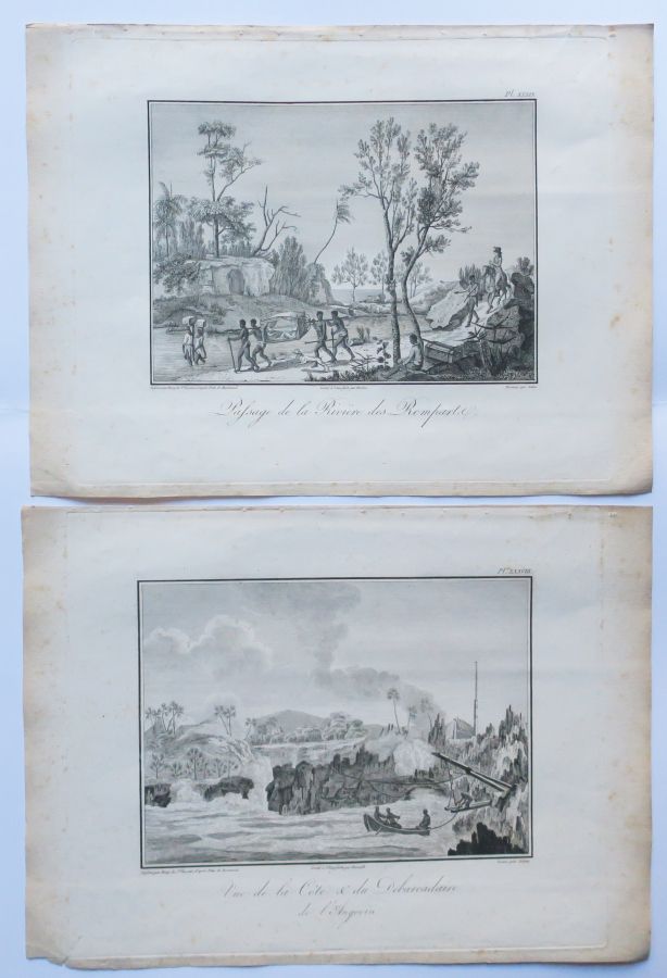 Null LA REUNION - 2个景观："REMPARTS村的风景 "和 "Cote & du Débarcadère de l'ANGEVIN的风景"。&hellip;
