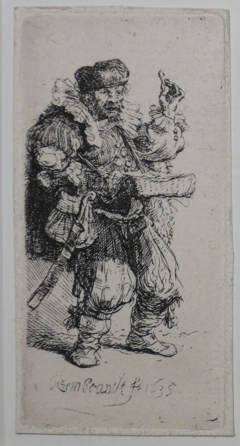 Null REMBRANDT H. Van Rijn (1606 1669) - "Le charlatan" (The quack salver). 1635&hellip;