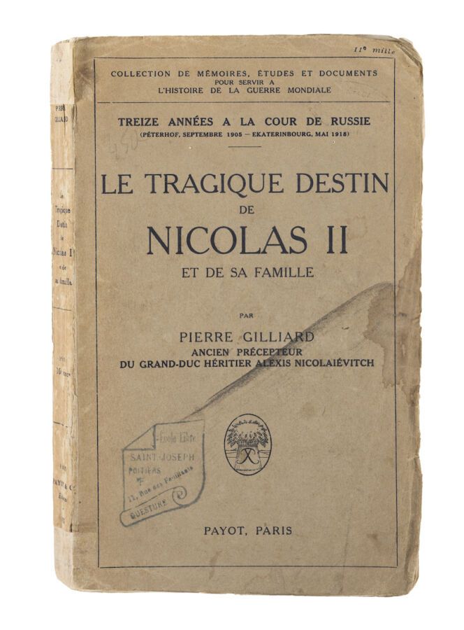 Null Pierre Gilliard, ex precettore del Granduca della Corona Alexis Nicolaevitc&hellip;