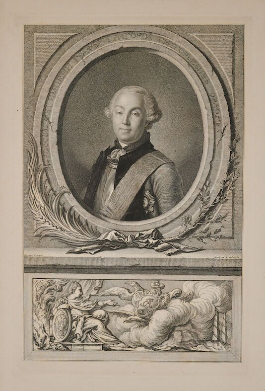 Null Evgraf Tchemessov，根据Pietro Rotari的原作。Grigory Grigoryevich Orlov伯爵的肖像。[1762]&hellip;