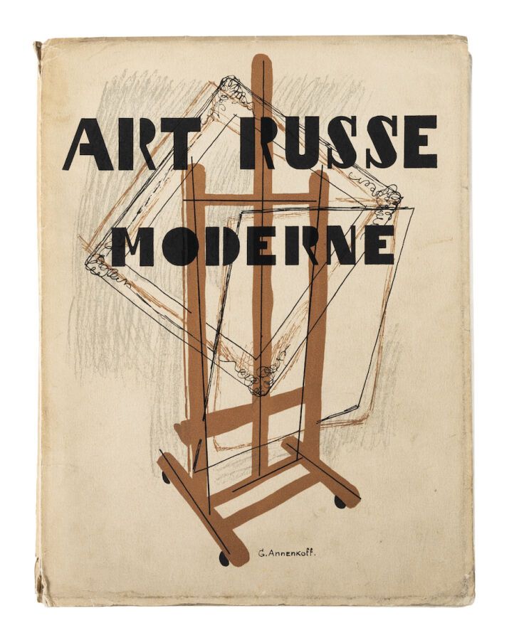 Null Arte moderna russa. Parigi, Laville, 1928.
Volume in-4°, brossura, copertin&hellip;