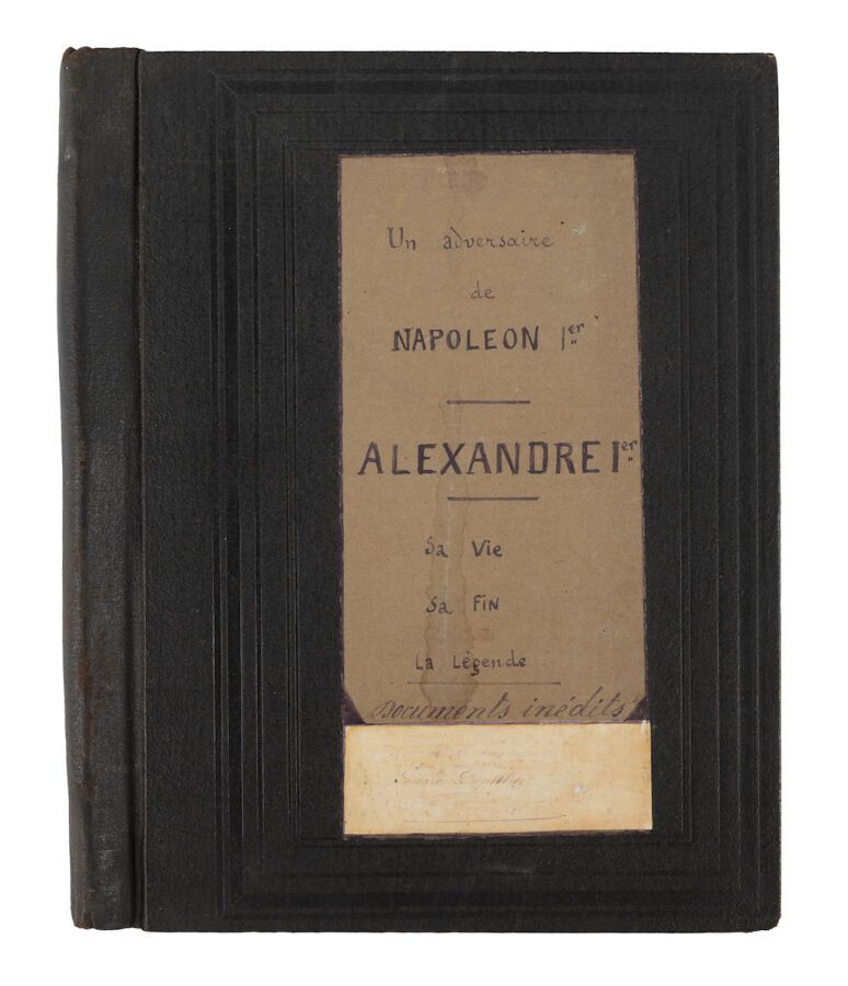 Null [Typescript].皮埃尔-杜皮利埃。拿破仑一世的反对者--亚历山大一世。他的生活。他的结局。传说。未发表的文件。1922.
一卷在8°，蓝夜色&hellip;