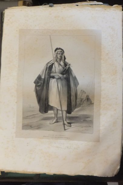 Null MOYEN ORIENT - ARABIE, "Voyage de l'Arabie Pétrée", Léon de Laborde (Paris,&hellip;
