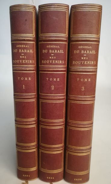 Null DU BARAIL (François-Charles)

 Mes Souvenirs (1820-1879). Paris, Plon, 1894&hellip;