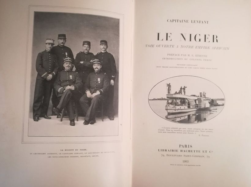 Null LENFANT (Eugène). 

Le Niger, voie ouverte à notre empire africain. Paris, &hellip;