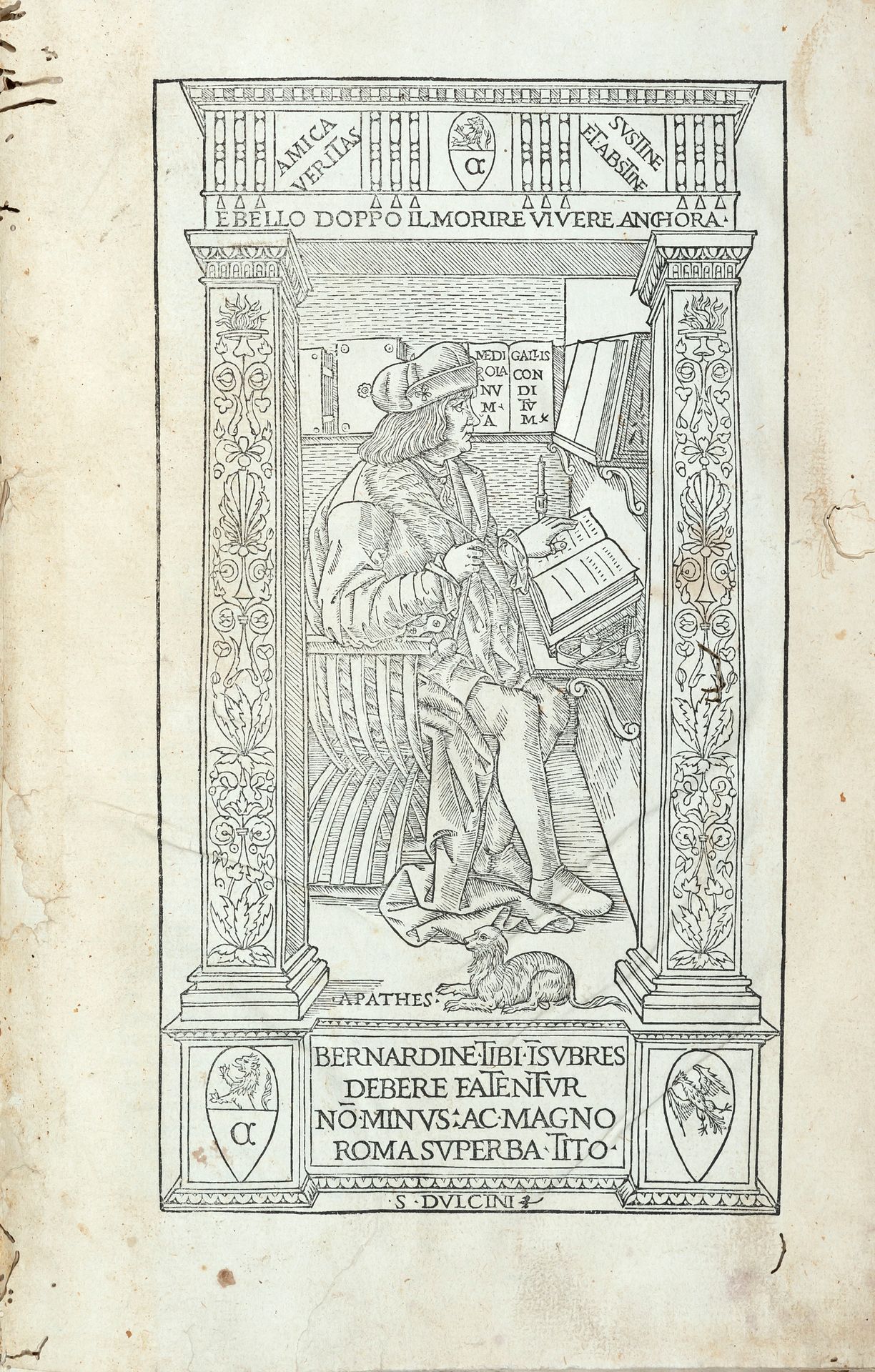 CORIO, Bernardino (1459-1519 ca.) - Viri clarissimi mediolanensis Patria h... CO&hellip;