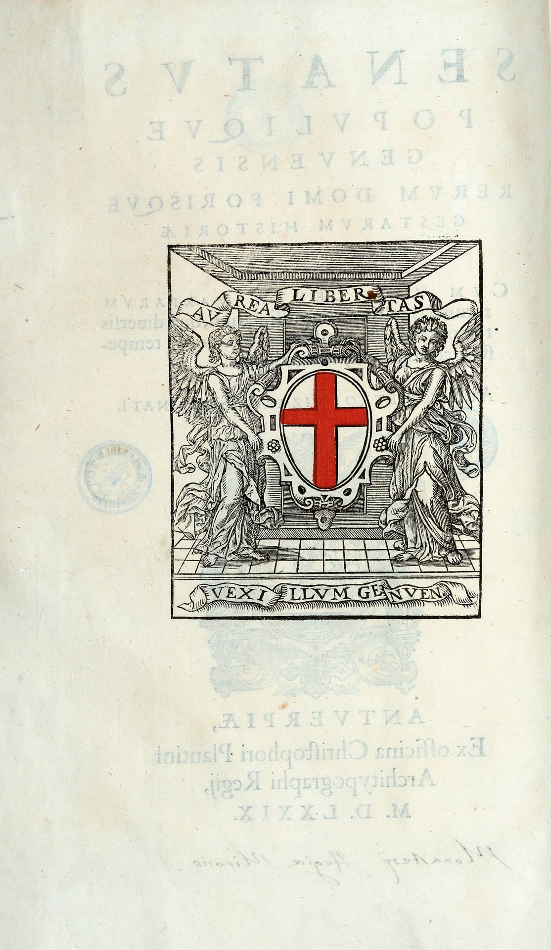 BIZZARRI, Pietro (ca.1530-1583) - Senatus populique Genuensis rerum domi f... BI&hellip;
