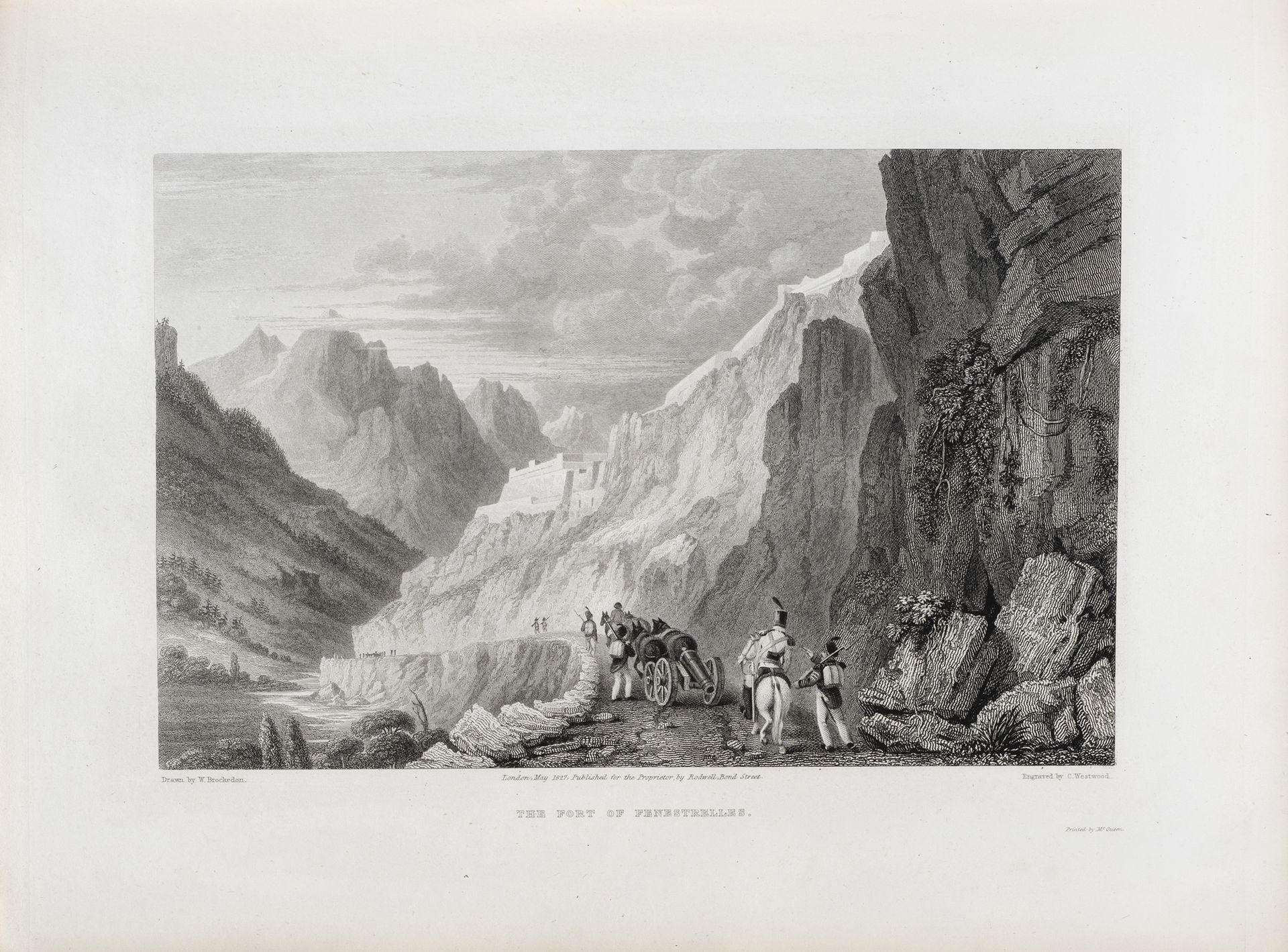 Null [ALPINISMO] - BROCKEDON, William (1787-1854) - Illustrations of the Passes &hellip;