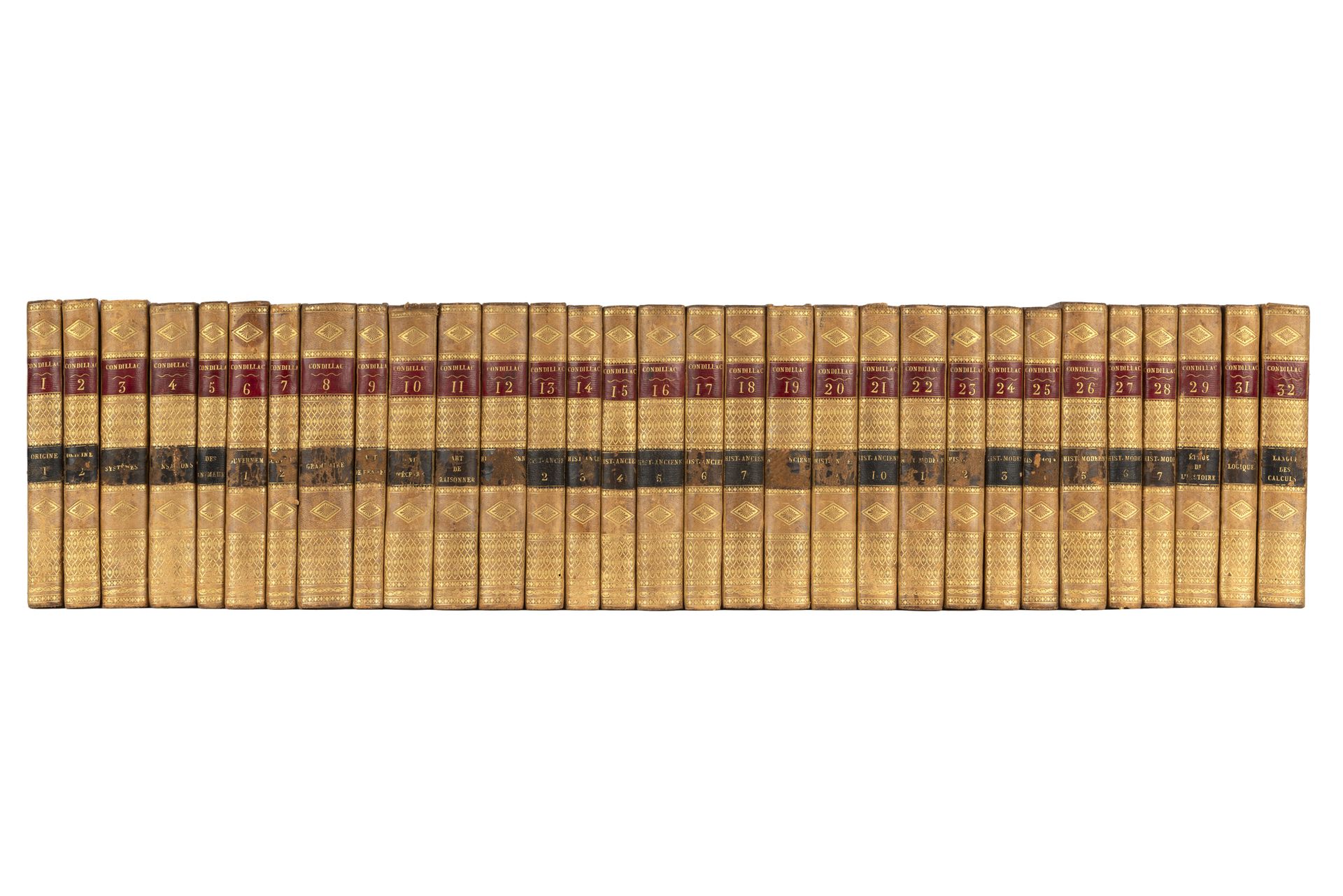 Null [BINDING] - CONDILLAC, Etienne Bonnot, Abbe de (1714-1780) - Oeuvres comple&hellip;