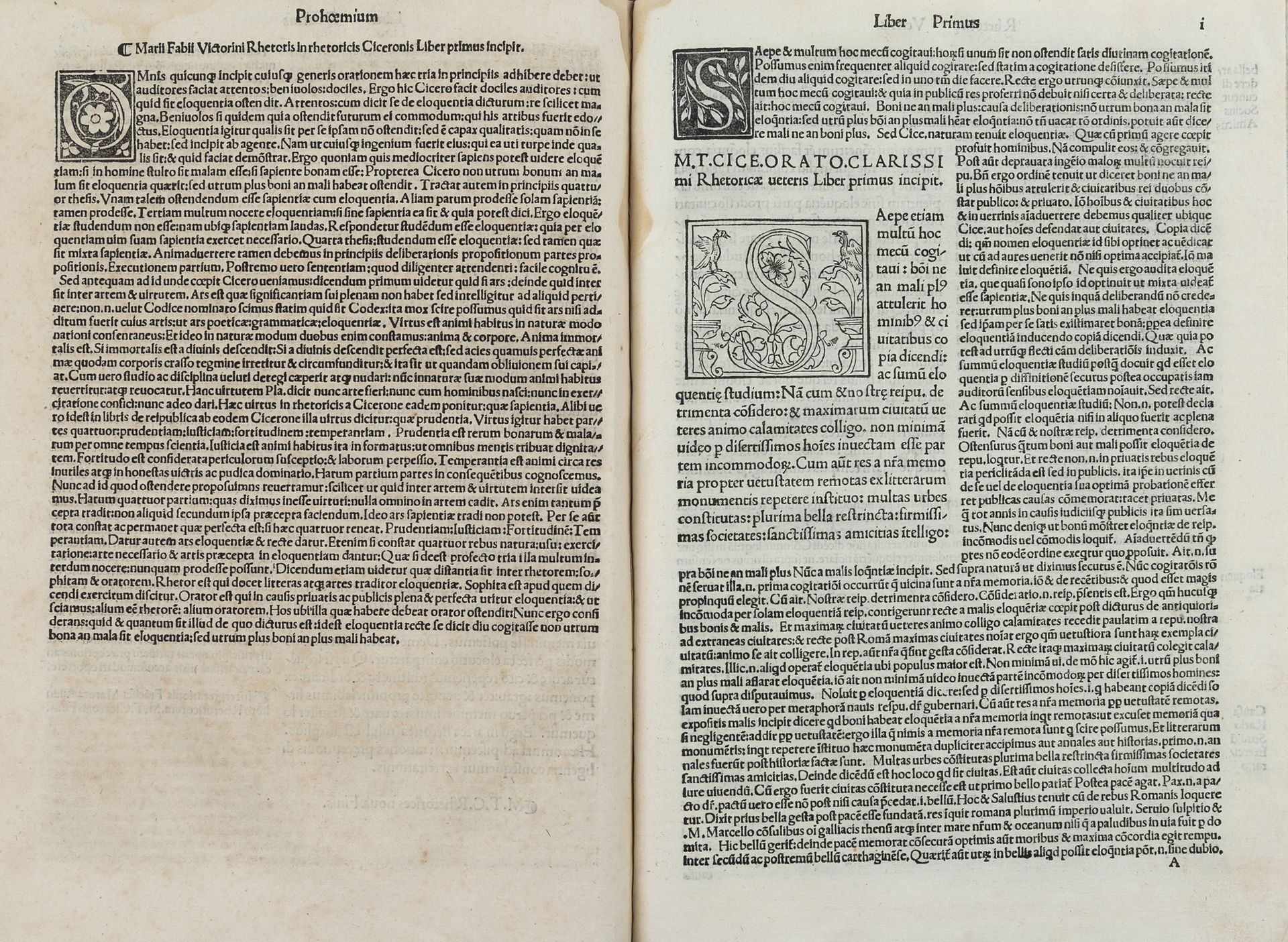 Null CICERONE, Marco Tullio (106 A.C.-43 A.C.) - Rhetoricorum libri. Recenter ca&hellip;