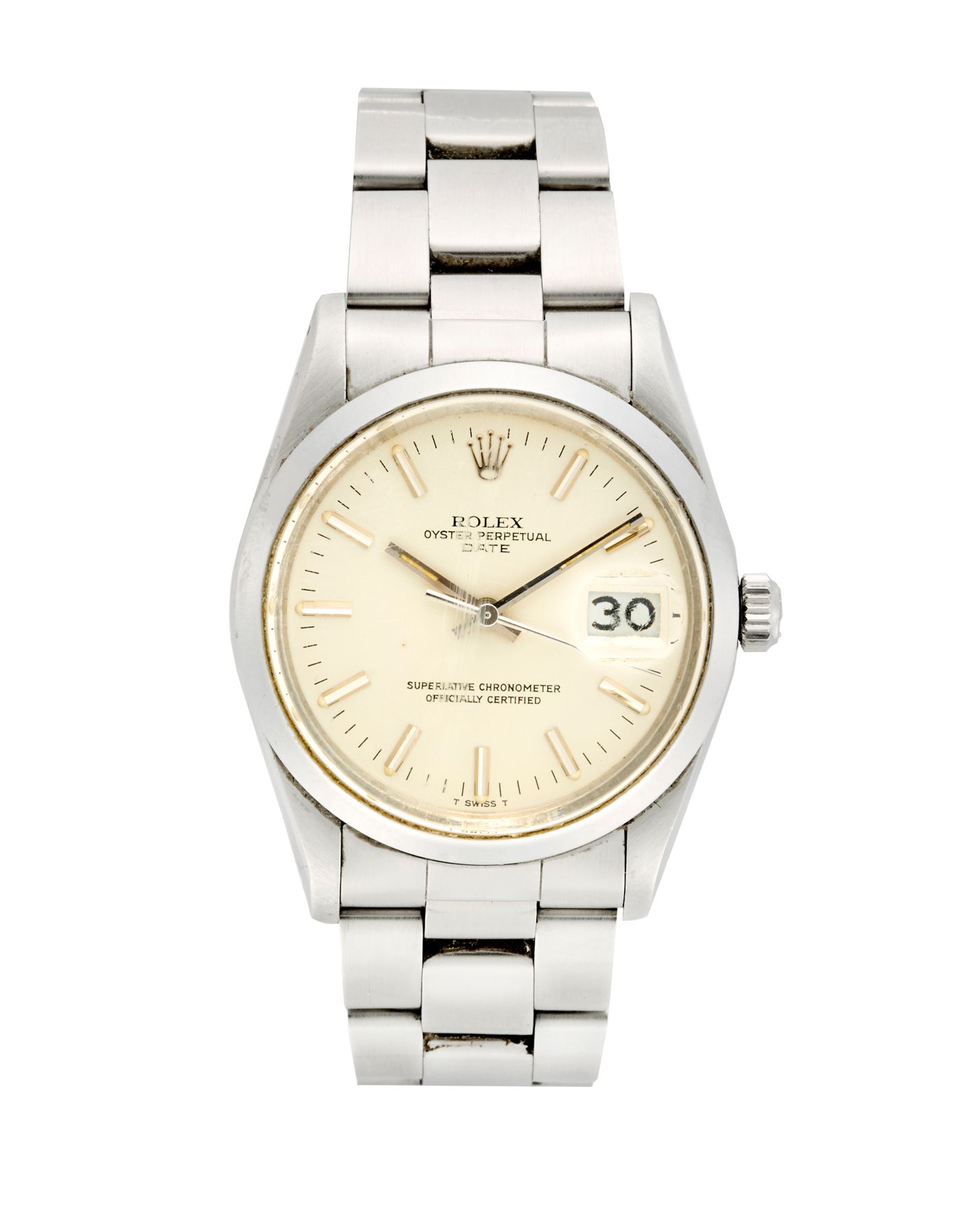 Null Rolex, Oyster Perpetual Date Ref. 15000
Montre-bracelet en acier pour homme&hellip;