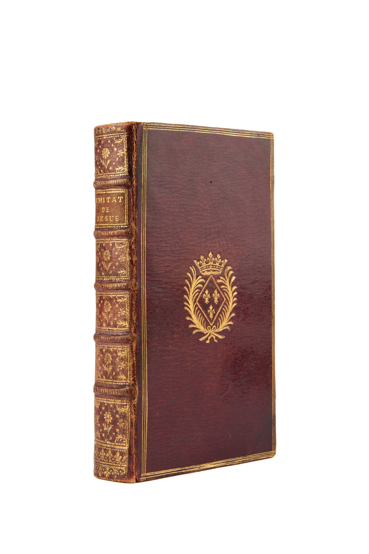 Null [BINDING] - L'imitation de Jesus-Christ.巴黎。Guerin, 1743.

一本精美的摩洛哥装订本，上面有一位&hellip;