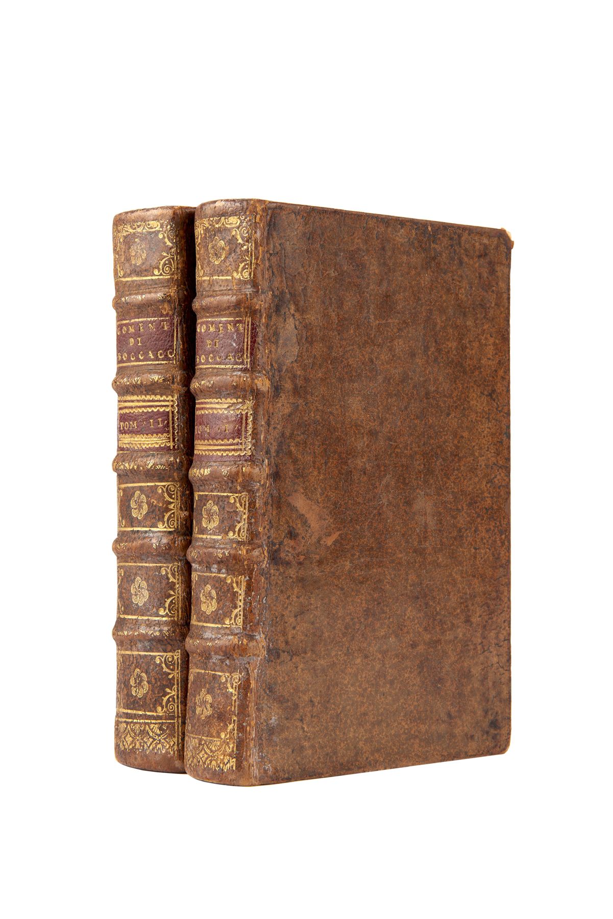 Null [但丁-阿利盖里(1265-1321)] - 博卡乔，乔瓦尼(1313-1375)--关于但丁-阿利盖里喜剧的纪念文集。佛罗伦萨：S.L.，1732。&hellip;